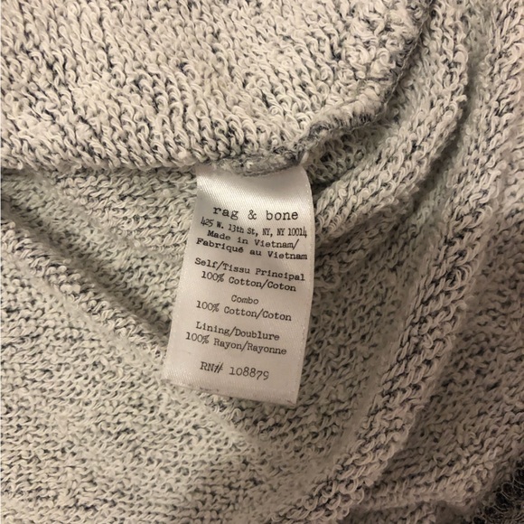 Rag & Bone Jean Sweatshirt - Picture 5 of 6